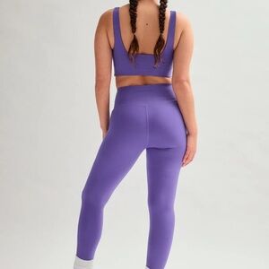 NWT Girlfriend Collective Purple Leggings